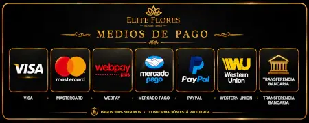 Medios de Pago Florería Elite