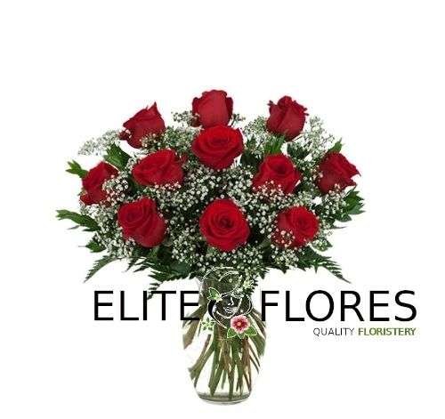 11 Rosa roja