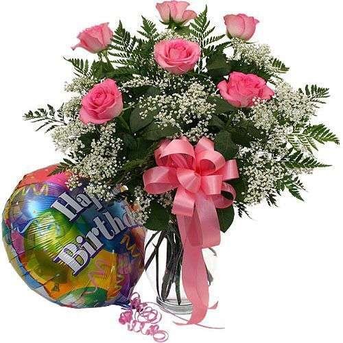 Rosas para cumpleaños
