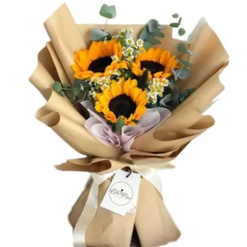 Ramo con 3 Girasoles
