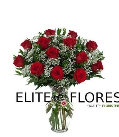 13 Rosa roja