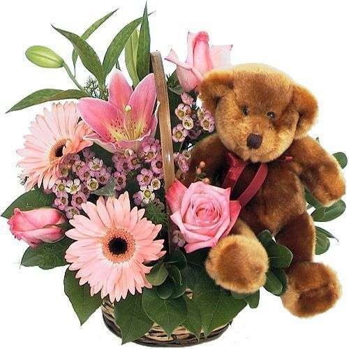 Flores para recién nacidos, "flores a domicilio"