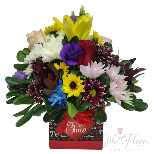 Cajita primaveral para la mujer perfecta en su dia