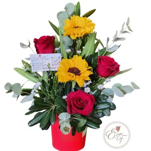 Caja-Girasol-San Valentín