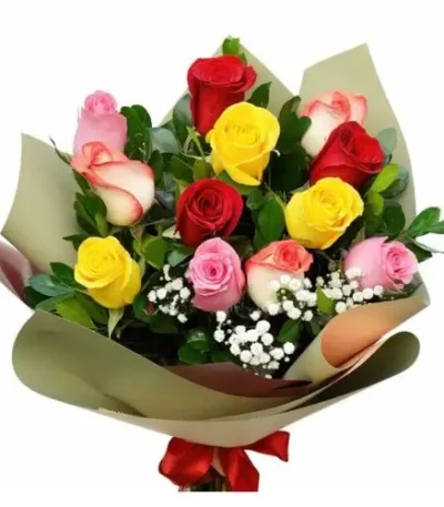 rosas de colores