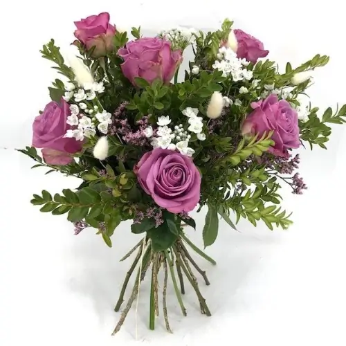 Ramo de 6 rosas Lilas