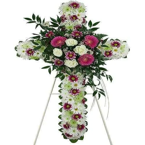 Cruz color rosado Cruz color rosado