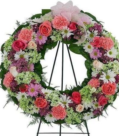 Corona rosada surtida