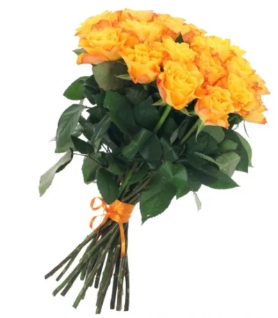 Ramo de 21 rosas amarillas