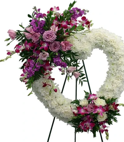 Corazón doble moño