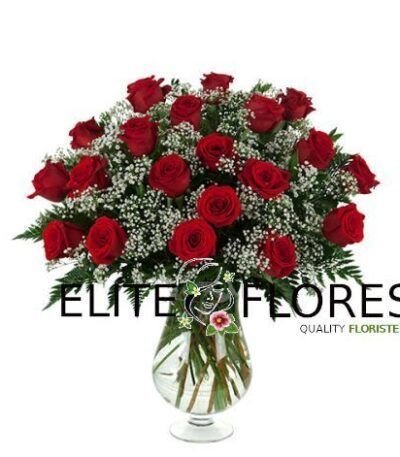 20 Rosa roja